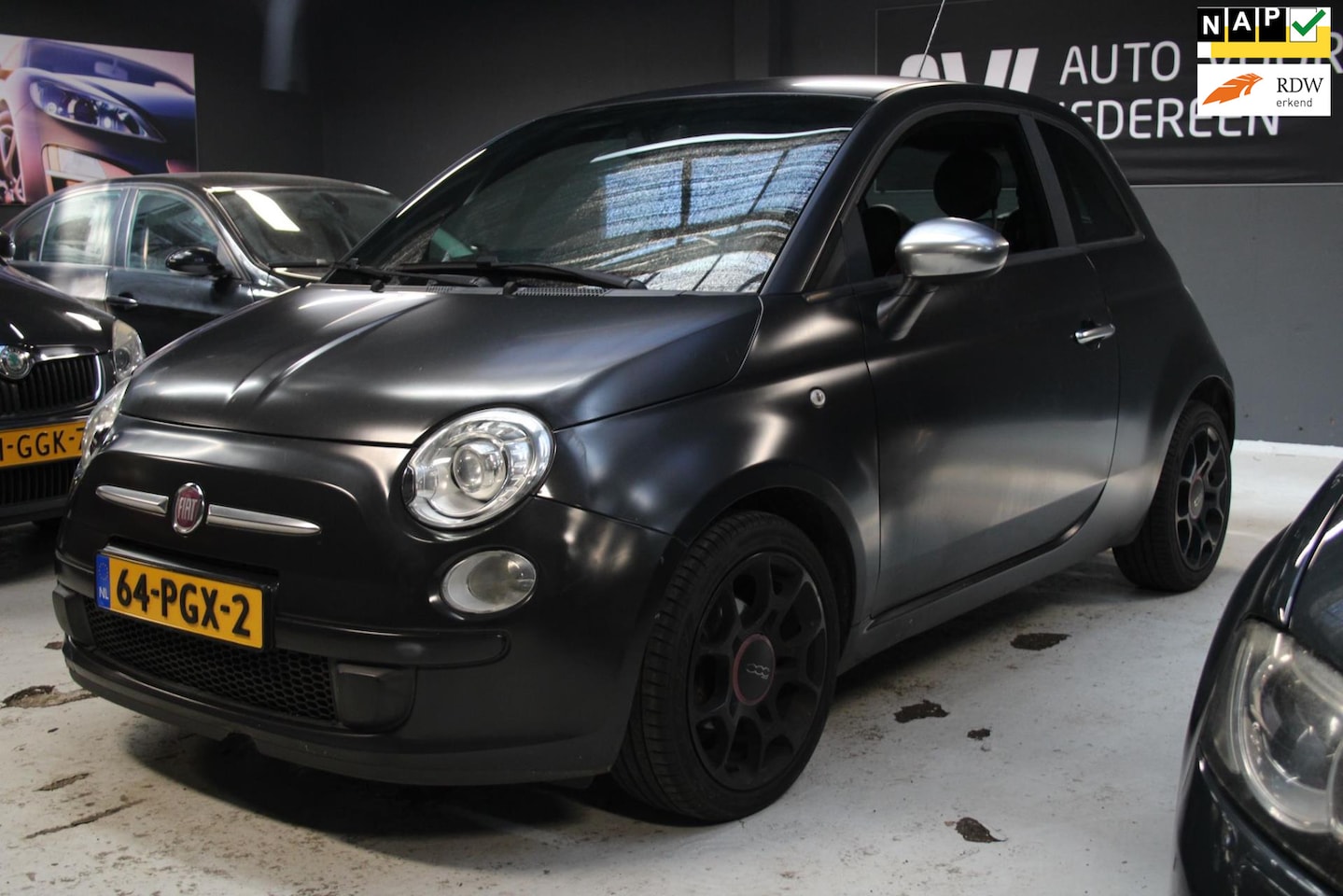 Fiat 500 - 0.9 TwinAir Blackjack / apk / nap / airco - AutoWereld.nl
