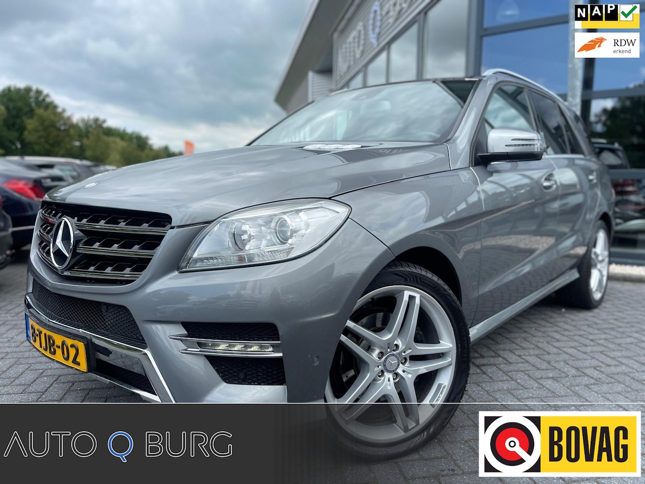 Mercedes-Benz M-klasse - 350 BlueTEC | Automaat | Luchtvering | Trekhaak | Panorama | Camera | Climate | - AutoWereld.nl