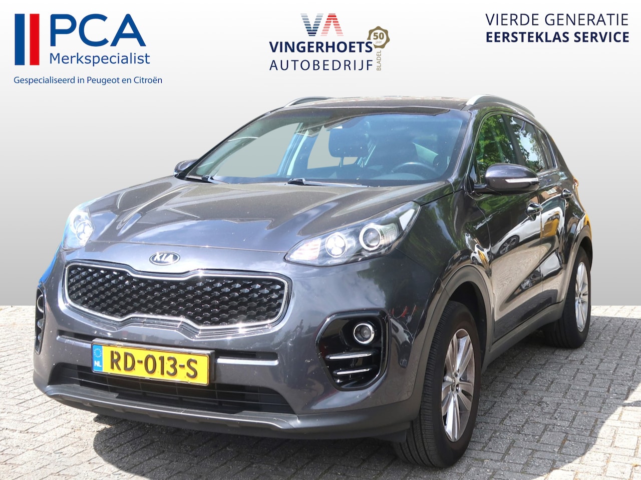 Kia Sportage - PARELTJE * 1.6 GDI DynamicLine 130 Pk Benzine 4-Cilinders met 1.400 Kg Trekvermogen. * Nav - AutoWereld.nl