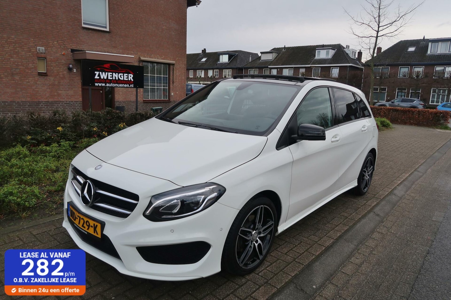 Mercedes-Benz B-klasse - 180 AMG|PANORAMADAK|FACELIFT|NAVIGATIE|BLUETOOTH|XENON-LED|DEALER ONDERHOUDEN - AutoWereld.nl