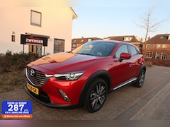 Mazda CX-3 - 2.0 Aut f-1 LEDER|HEAD-UP|CAMERA|NAVIGATIE|LED|KEYLESS|DODEHOEK|ZEER MOOI