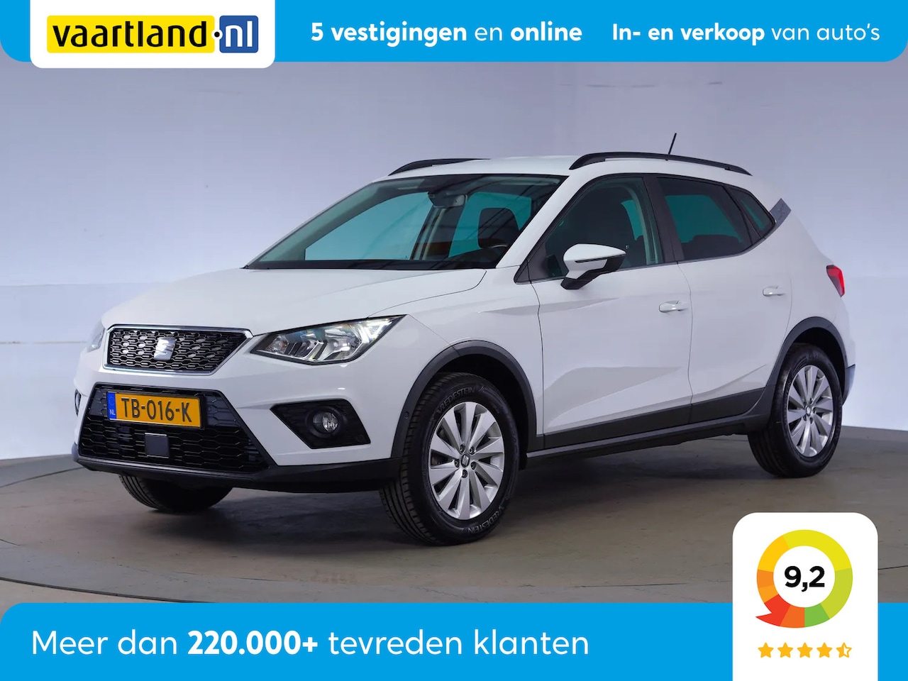 Seat Arona - 1.0 TSI Style B. Int[ Adaptieve cruise control Apple CarPlay Climate control] - AutoWereld.nl