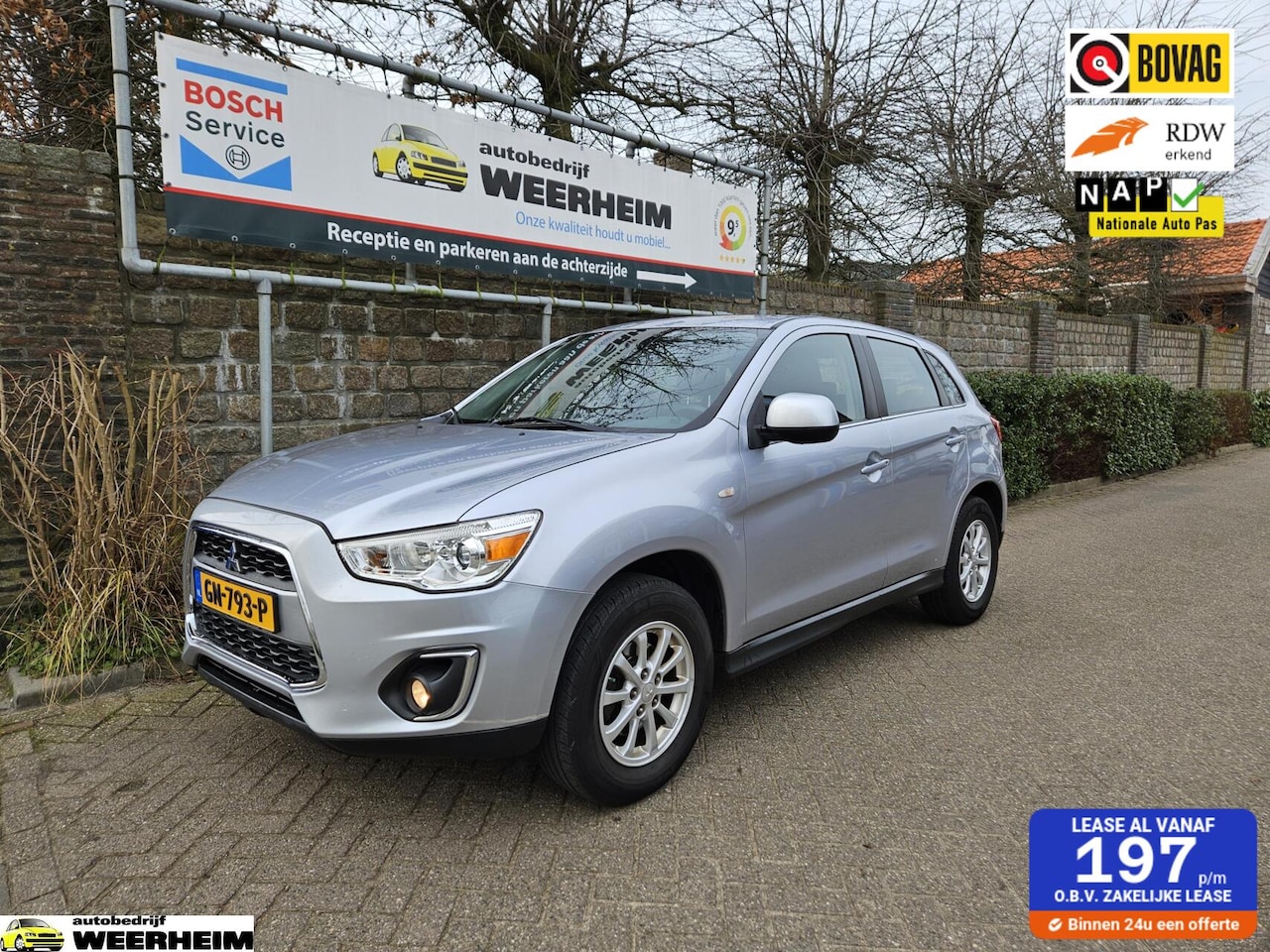 Mitsubishi ASX - 1.6 Zeer goed onderhouden! 1.6 ClearTec Entry - AutoWereld.nl