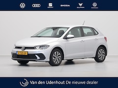 Volkswagen Polo - 1.0 TSI 95pk DSG Life Navi via App Pdc Lm Velgen Acc