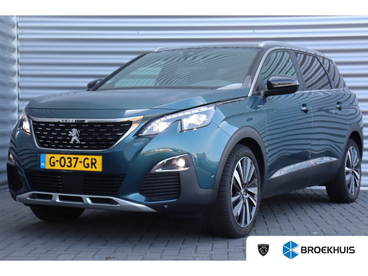 Peugeot 5008 - 1.6 PURETECH 180PK 7-ZITS GT-LINE AUTOMAAT / NAVI / LEDER / CLIMA / FULL-LED / 19" LMV  / - AutoWereld.nl