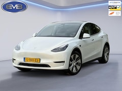 Tesla Model Y - Long Range AWD 75 kWh, parelmoer wit, 1e eigenaar , afn. Trekhaak, NL auto met nationale a