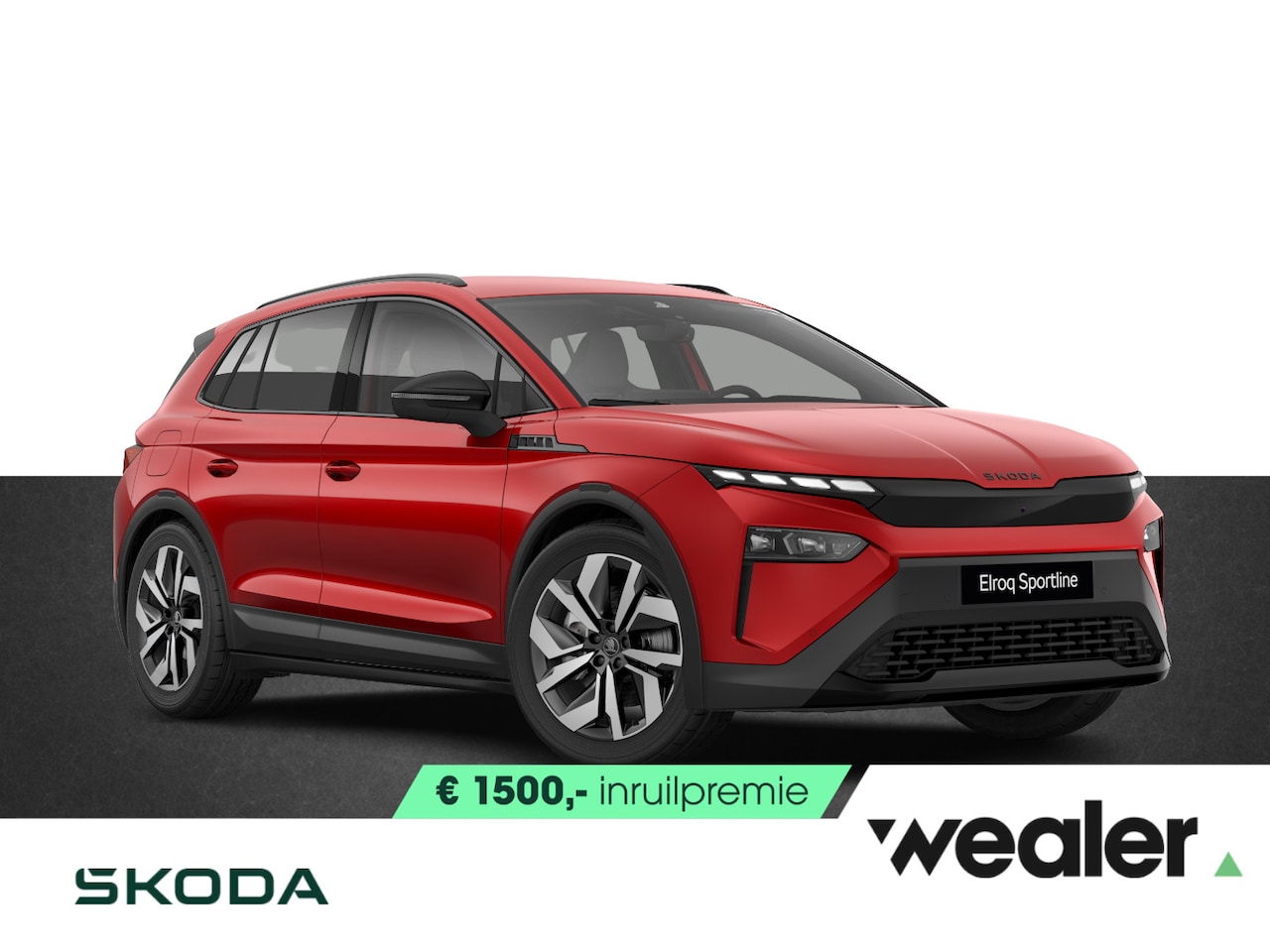 Skoda Elroq - 85 Sportline 286 PK | Trekhaak | Winter pakket | Matrix LED koplampen | 20" Lichtmetalen v - AutoWereld.nl