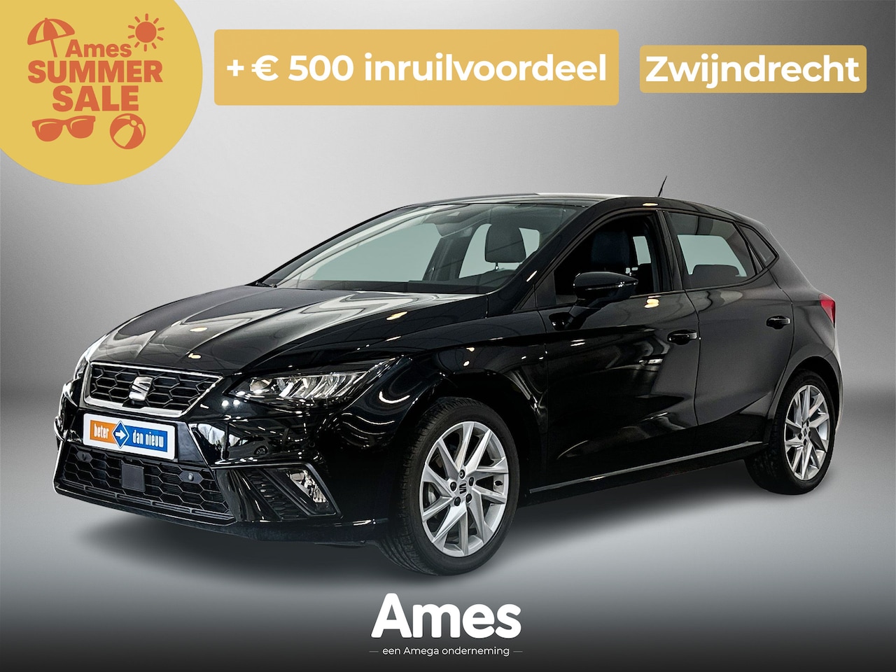 Seat Ibiza - 1.0 95pk TSI FR | Apple CarPlay, Android Auto | Parkeersensoren achter & voor | Velgen 'Dy - AutoWereld.nl