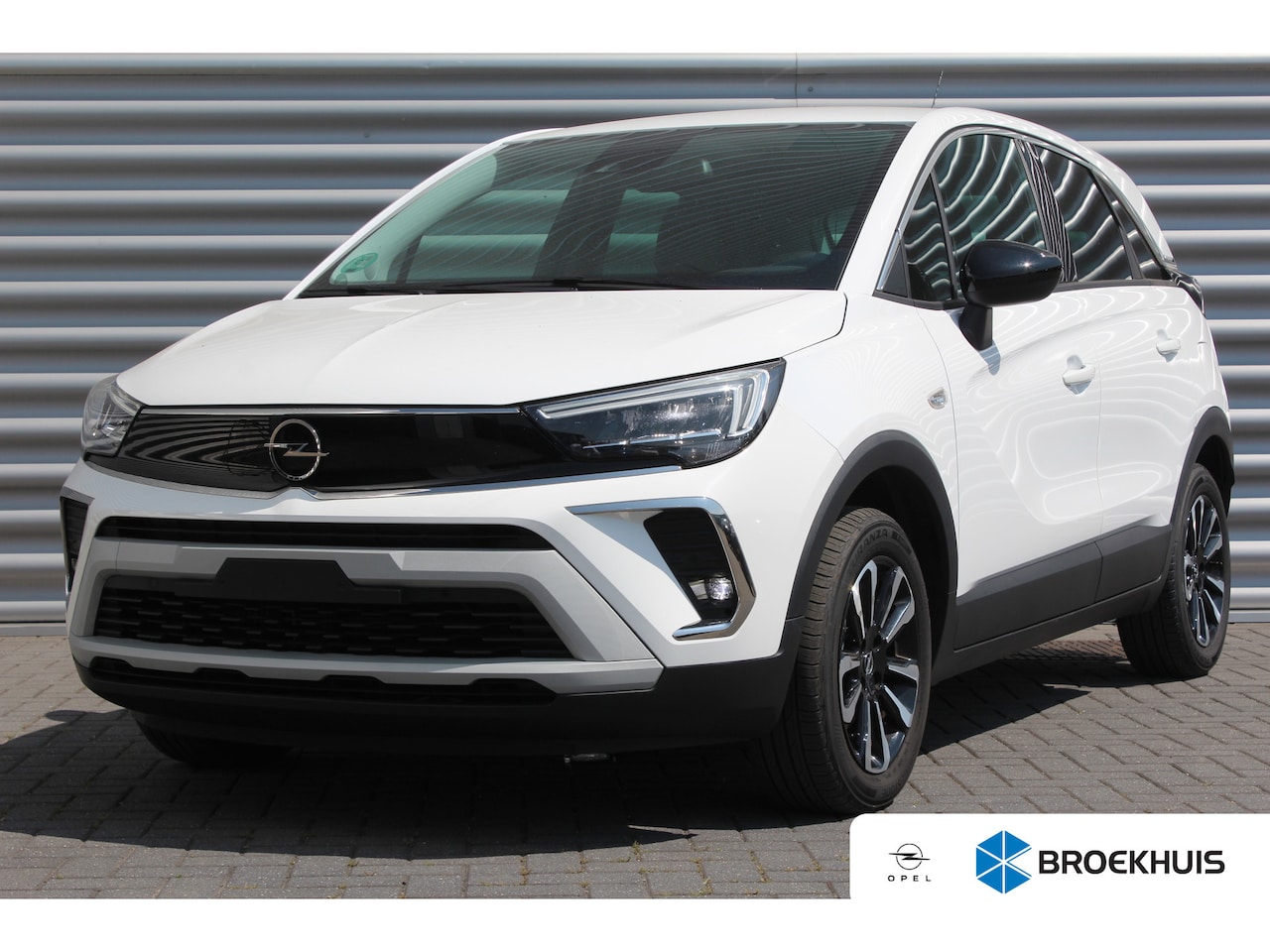 Opel Crossland - 1.2 TURBO 110PK ELEGANCE LEVEL 4 / NAVI / LEDER / CLIMA / AGR / 16" LMV / CAMERA / FULL-LE - AutoWereld.nl