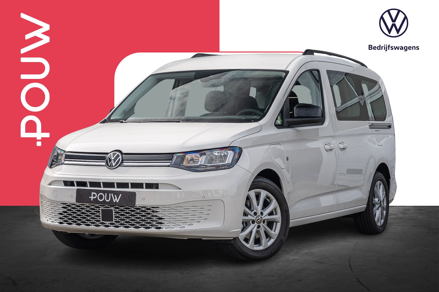 Volkswagen Caddy Maxi - Kombi 1.5 TSI 115pk Hybride Life | Tussenschot | Trekhaak - AutoWereld.nl