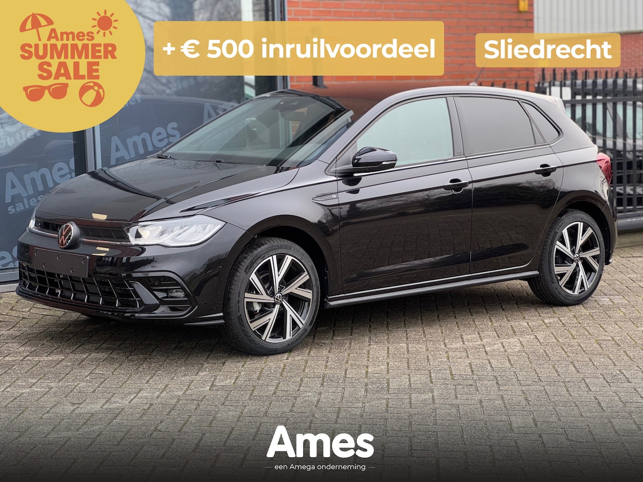 Volkswagen Polo - 1.0 TSI 95pk DSG R-Line | Travel Assist | Digital Cockpit Pro | Stoelverwarming - AutoWereld.nl