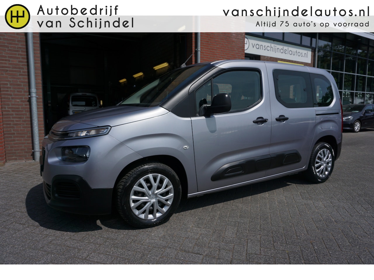 Citroën Berlingo - 1.2 PURETECH MULTISPACE 5 PERSOONS 5 STOELEN OKT 2019 AIRCO CRUISCONTROL BLUETOOTH 4X ALL - AutoWereld.nl
