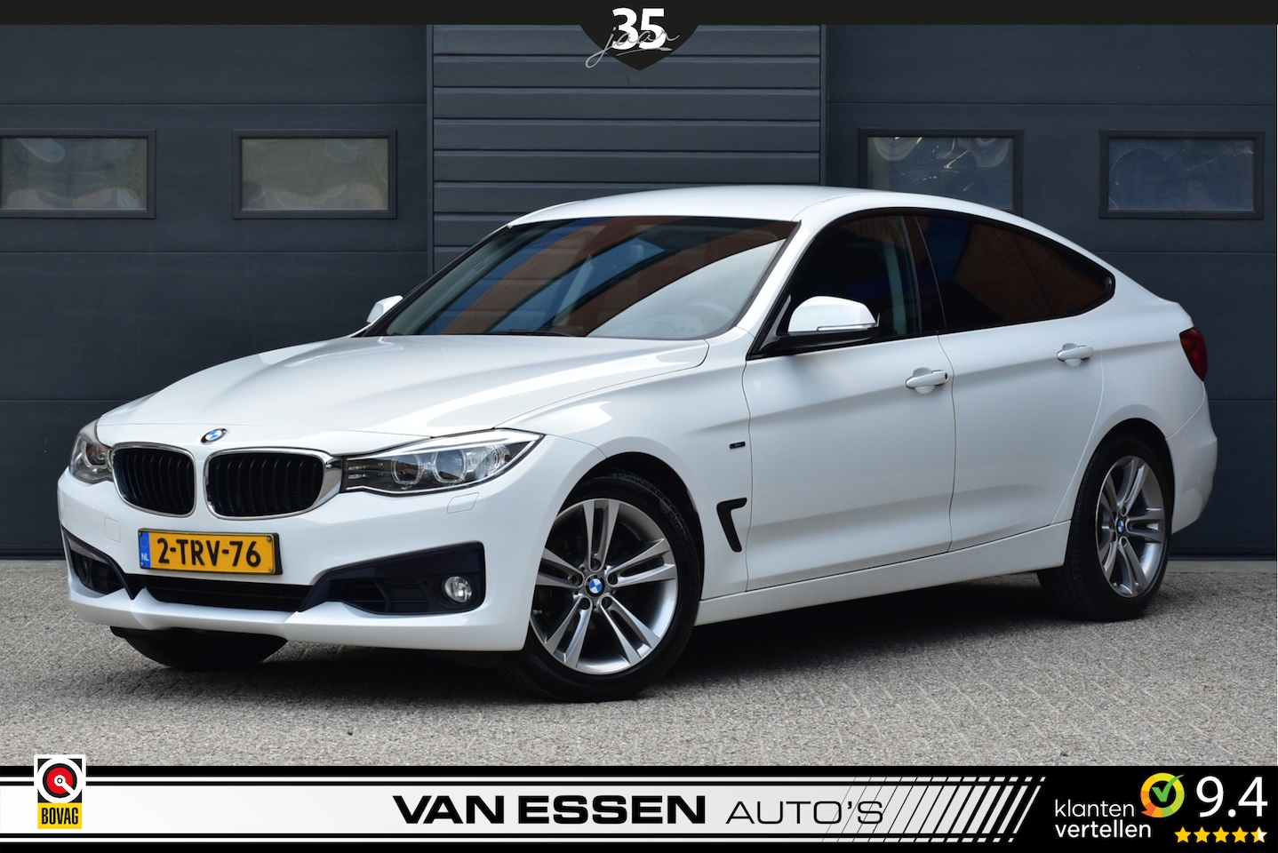 BMW 3-serie Gran Turismo - 320i High Executive Automaat Navigatie Leder Xenon Stoelverwarming Nieuwstaat! - AutoWereld.nl