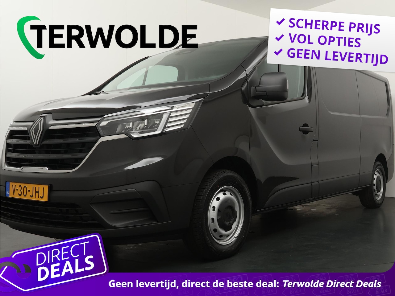 Renault Trafic - 2.0 Blue dCi 130 T30 L2H1 Advance DEZE AUTO IS NOG BPM VRIJ 31-10-2024 - AutoWereld.nl
