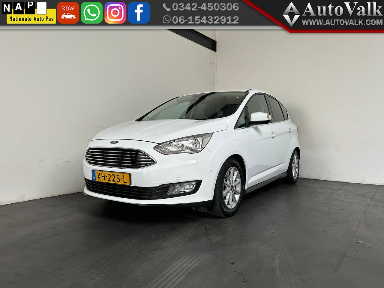 Ford C-Max - 1.0 Titanium. Elek Pakket. Clima! - AutoWereld.nl