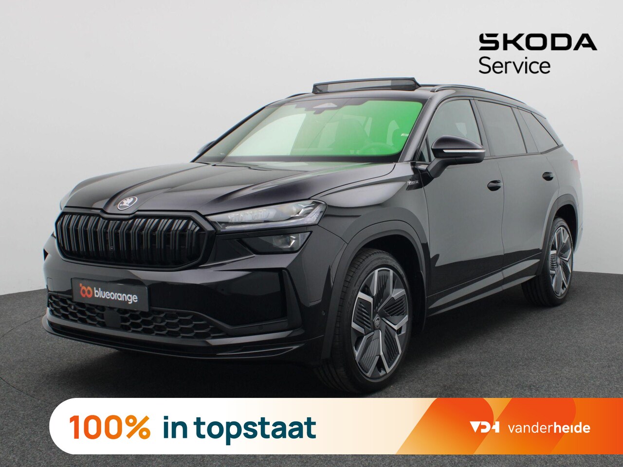 Skoda Kodiaq - 1.5 TSI MHEV Sportline Business 7p 150PK DSG Matrix led, trekhaak, Canton sound, verwarmba - AutoWereld.nl