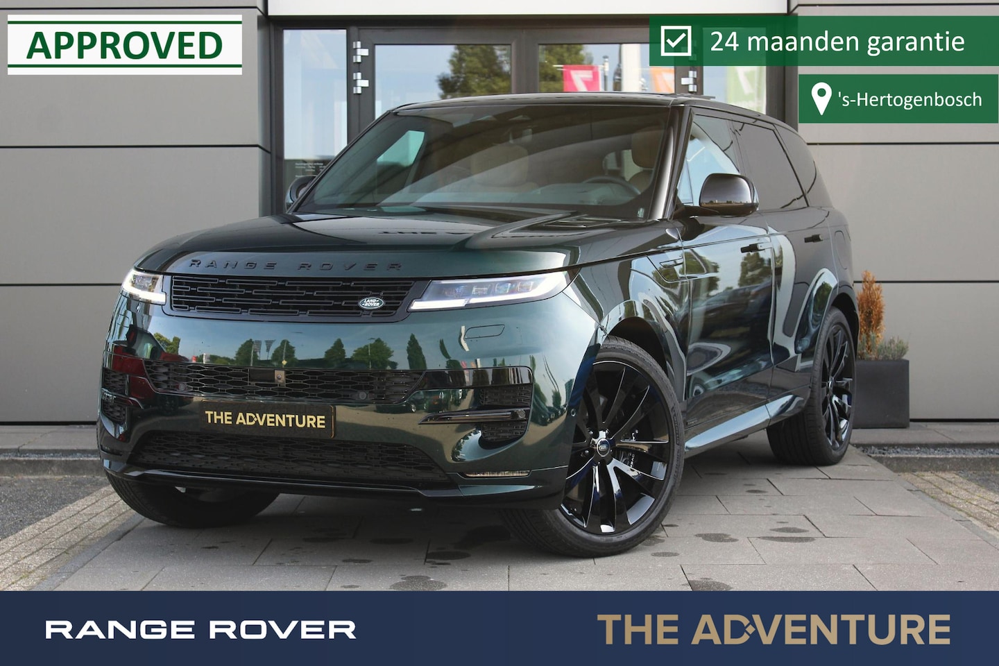 Land Rover Range Rover Sport - P550e Autobiography | Britisch Racing Green | Signature Audio | 23 Inch | - AutoWereld.nl
