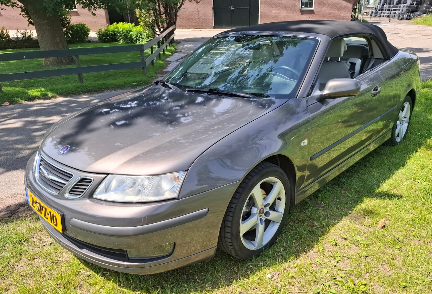 Saab 9-3 Cabrio - 1.8t Linear Saab Cabriolet 1.8 Turbo * rijklaar met garantie - AutoWereld.nl