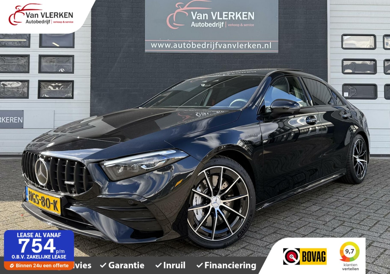 Mercedes-Benz A-klasse - AMG 35 4MATIC DEMO PANO HEAD UP ADAPTIVE CRUISE MEMORY - AutoWereld.nl