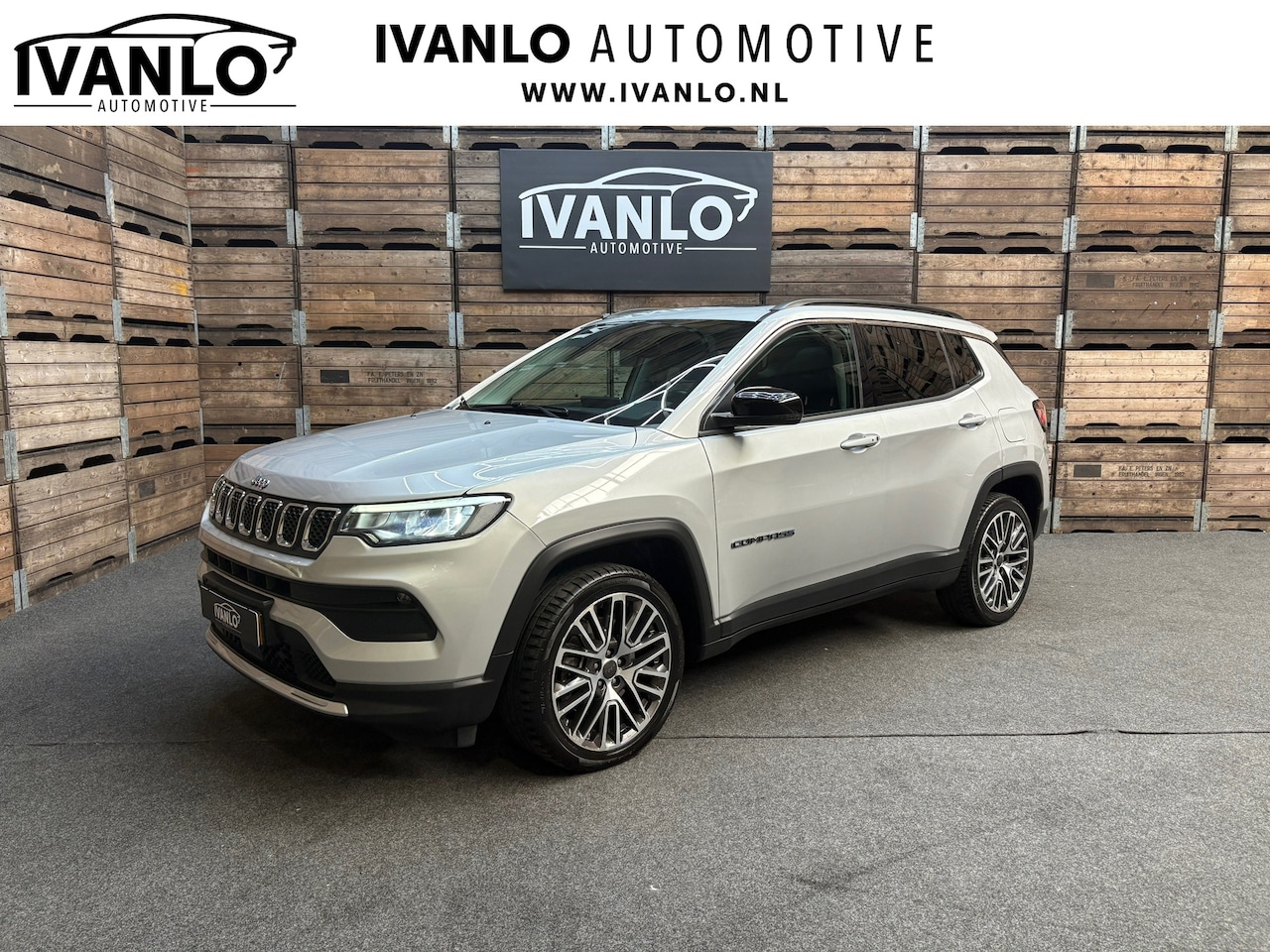 Jeep Compass - 4xe 190 Plug-in Hybrid Electric Limited Lease Ed Pano Carplay Navi - AutoWereld.nl