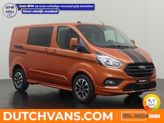 Ford Transit Custom - 2.0TDCI 185PK Automaat Dubbele Cabine Sport | Bomvol | 2xSchuifdeur | Navigatie | Camera