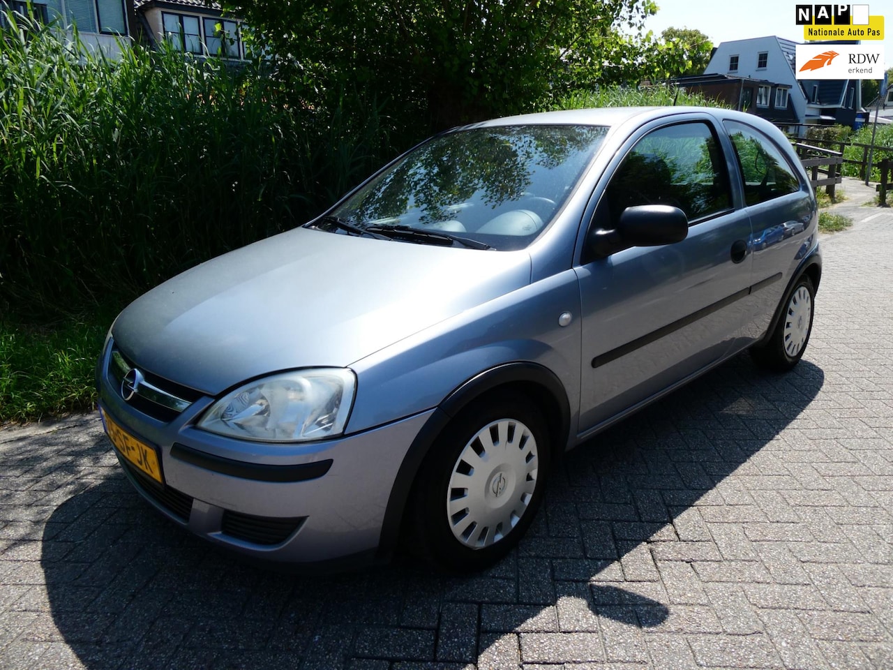 Opel Corsa - 1.2-16V 4-Cilinder Airco Navi Trekhaak Zuinig APK April 2026 - AutoWereld.nl