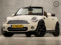 MINI Cabrio - 1.6 Cooper Pepper (NAVIGATIE, NAP, CLIMATE, STOELVERWARMING, LEDEREN SPORTSTOELEN, LM VELG
