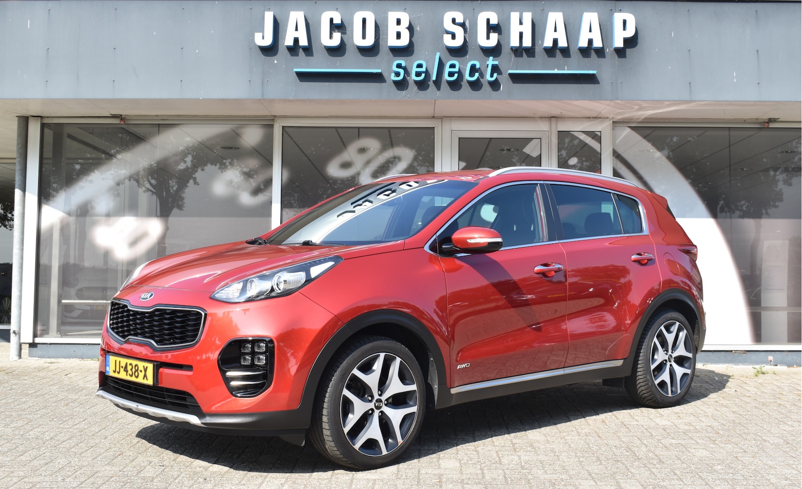 Kia Sportage - 1.6 T-GDI 4WD GT-Line First Edition / Trekhaak / Navi / 19" LM / Cruise / Leder / Keyless - AutoWereld.nl