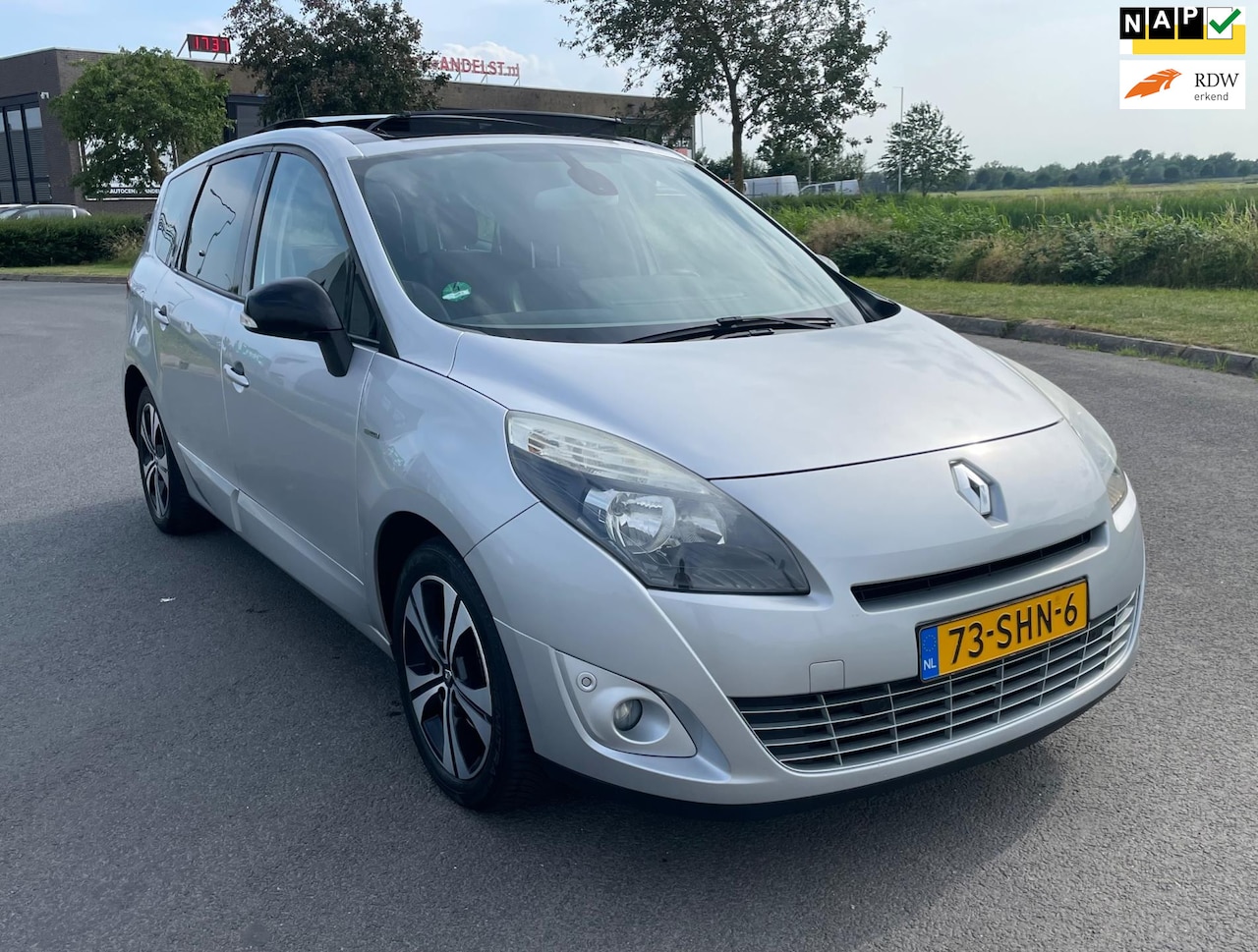 Renault Grand Scénic - 1.4 TCe Bose 7p. 1.4 TCe Bose 7p., Trekhaak, Open dak, Cam, Lmv, Geen import, Nap! - AutoWereld.nl