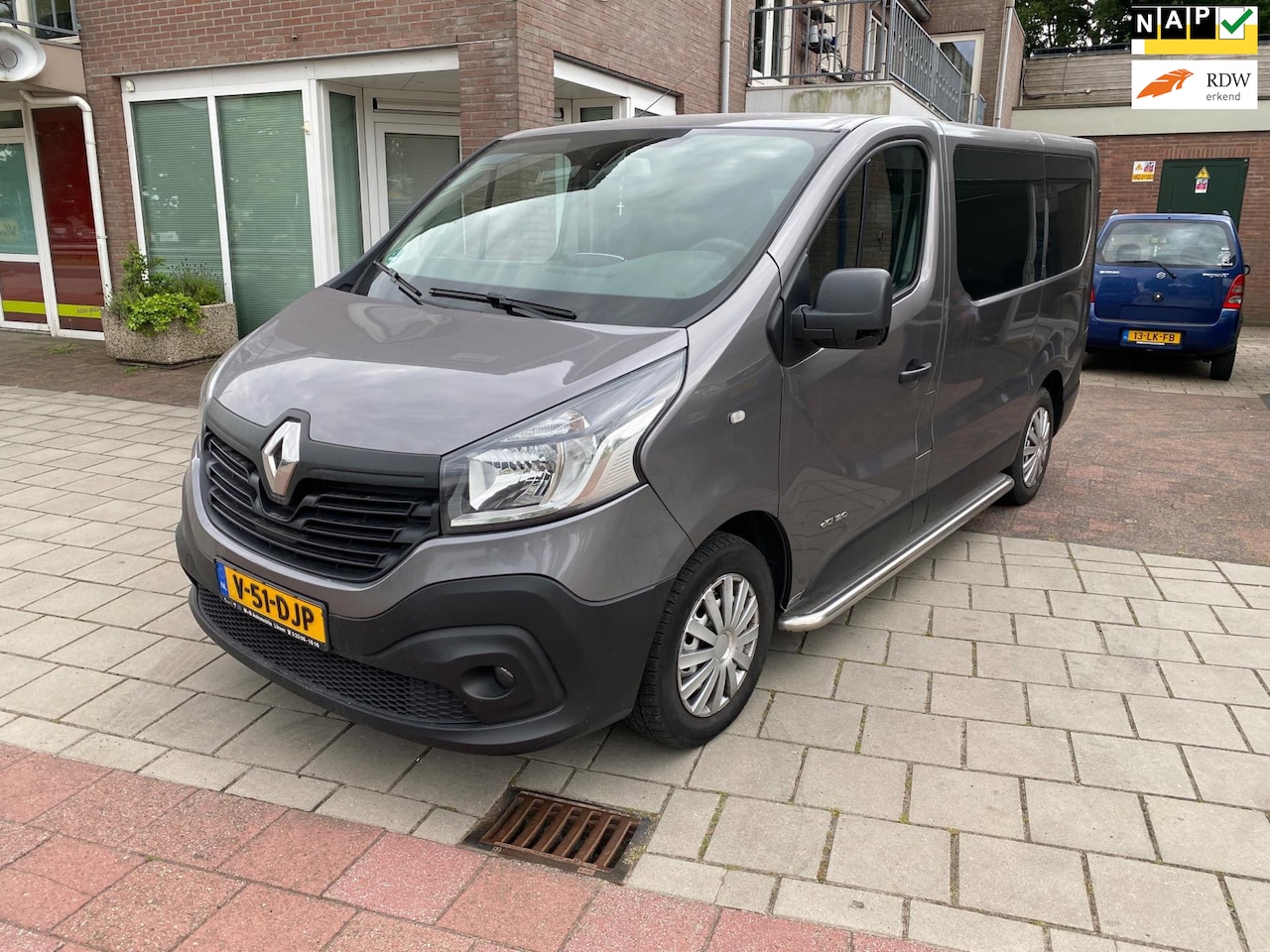 Renault Trafic - 1.6 dCi T29 L1H1 Comfort nieuwe apk navi el ramen airco 123216 km - AutoWereld.nl