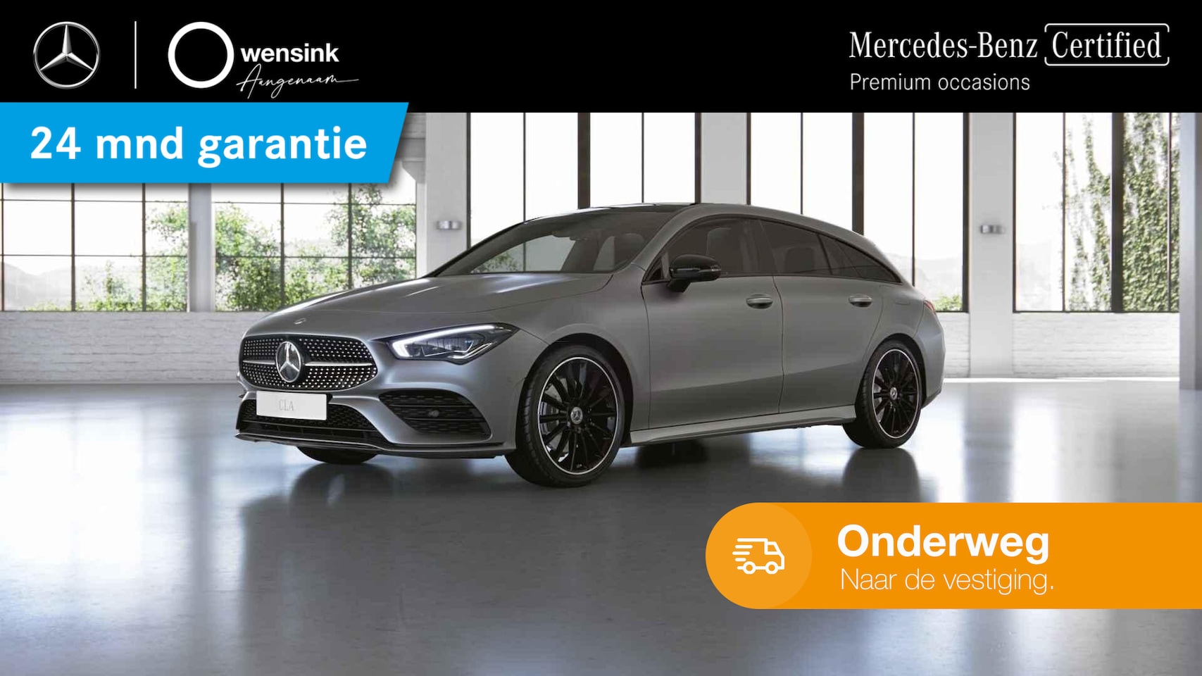 Mercedes-Benz CLA-klasse Shooting Brake - 250 e Star Edition AMG Line | Panoramadak | Night pakket | - AutoWereld.nl