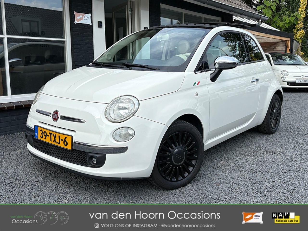Fiat 500 - 1.4 Sport SCHUIFDAK | LEDER | 100PK | AIRCO | NW APK - AutoWereld.nl