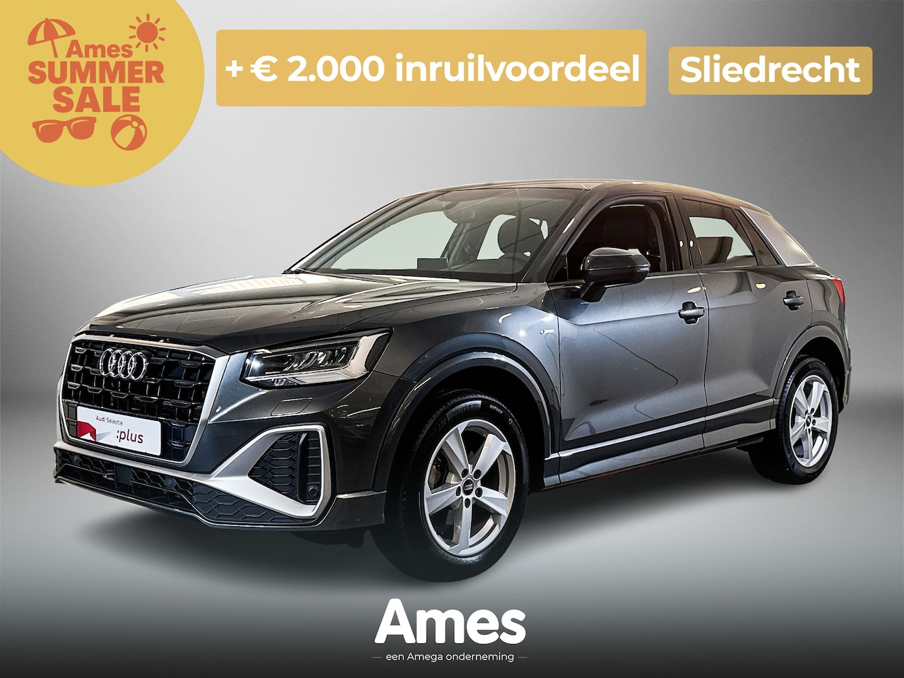 Audi Q2 - 35 TFSI 150pk s-tronic S-Line | Voorstoelen verwarmd | MMI navigatie plus | Cruise control - AutoWereld.nl