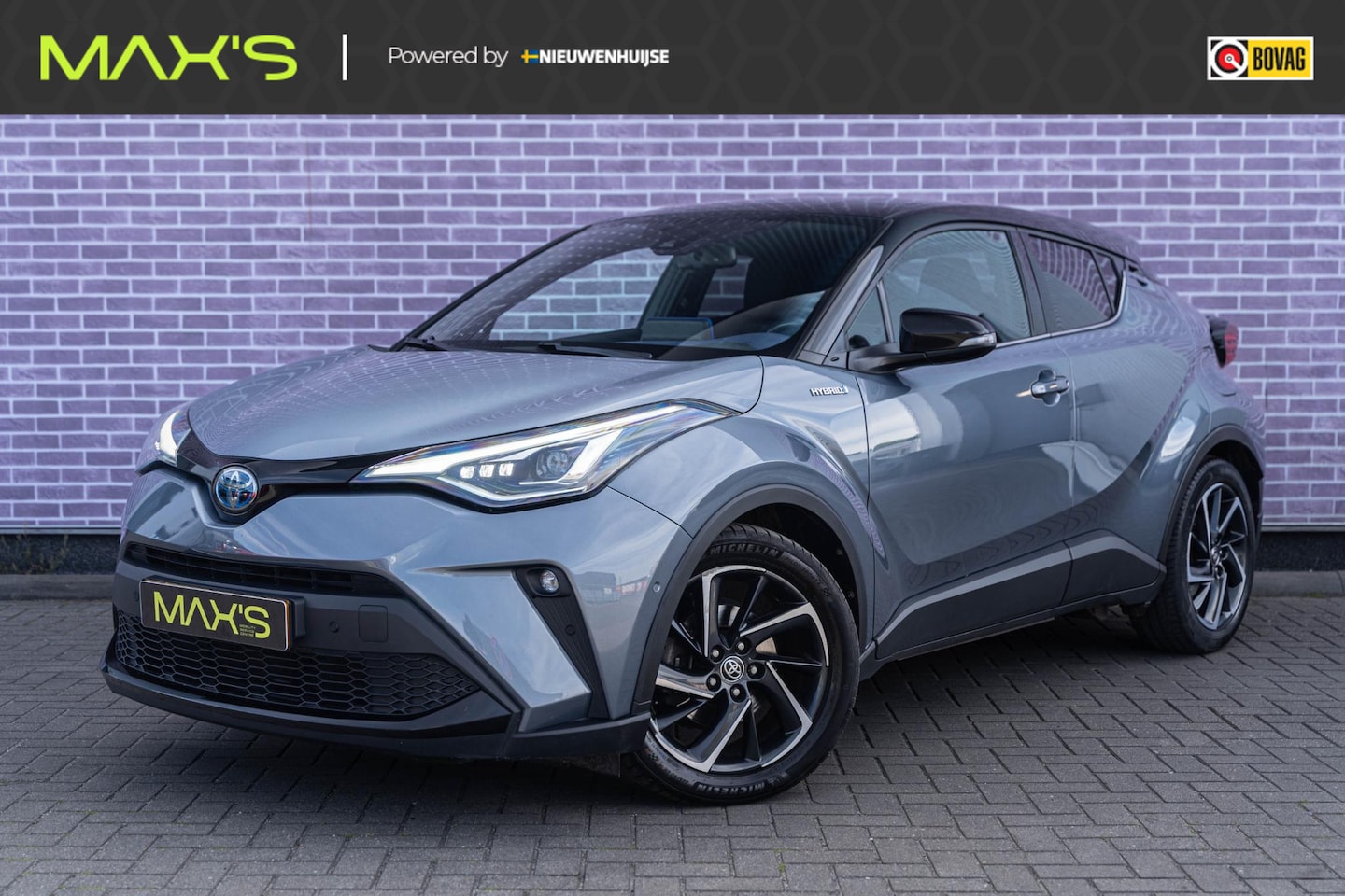 Toyota C-HR - 2.0 Hybrid Bi-Tone | Adaptive Cruise Control | Navigatie | Climate Control | JBL Audio | A - AutoWereld.nl