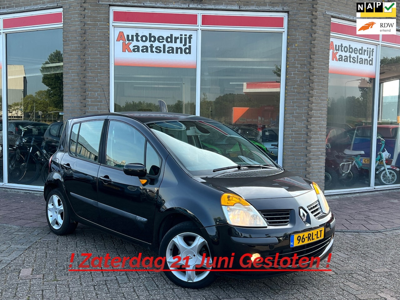 Renault Modus - 1.6-16V Privilège Luxe - Cruise - Airco - Trekhaak - Nieuwe APK - AutoWereld.nl