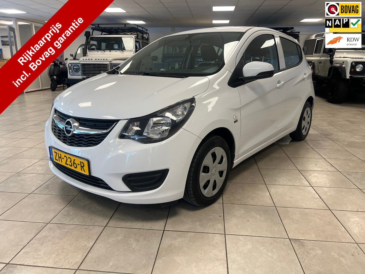 Opel Karl - 1.0 ecoFLEX 120 Jaar Edition Airco Prijs is Rijklaar Incl. 6 Maanden BOVAG garantie, Onder - AutoWereld.nl