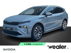 Skoda Enyaq iV - 85 Selection 286 PK | Trekhaak | Panorama dak | Steel Grey | 21" Lichtmetalen velgen |
