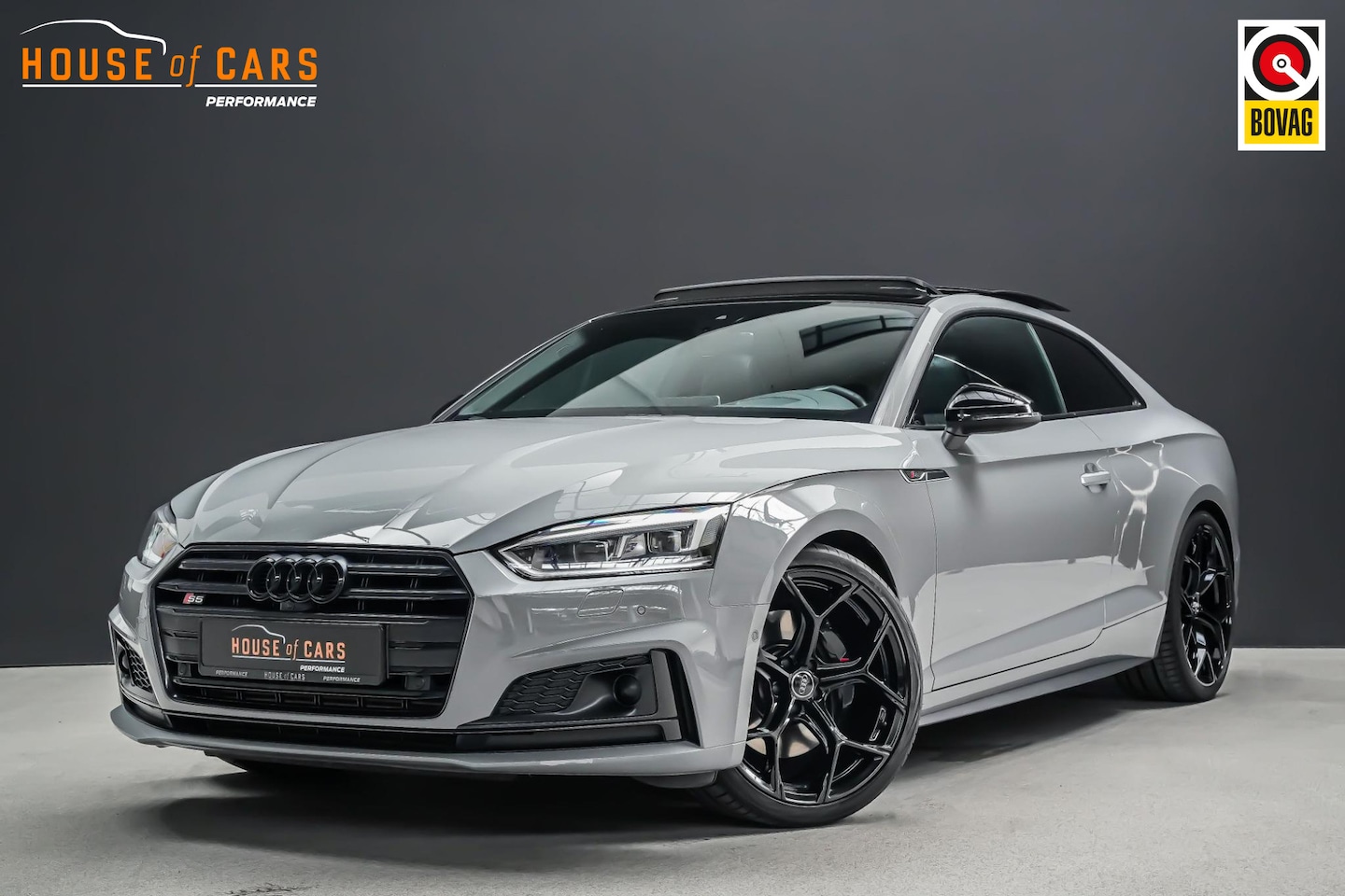 Audi S5 - Coupé quattro Pro Line Plus 3.0 354pk TFSI |pano|B&O|HUD|camera|RS-stoelen|massage|adaptiv - AutoWereld.nl