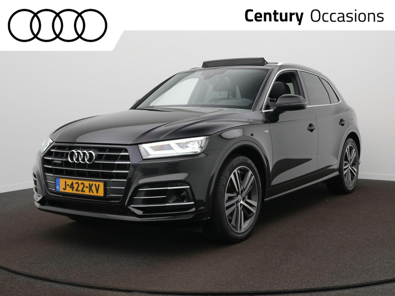 Audi Q5 - 55 TFSI e quattro Competition S-Line | Luchtvering | Diamond-Leer | Panodak | Elek. Stoele - AutoWereld.nl