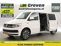 Volkswagen Transporter - 2.0 TDI 150PK L2H1 | Dubbele Cabine | 5 Persoons | DSG Automaat | 2xSchuifdeur Airco Cruis