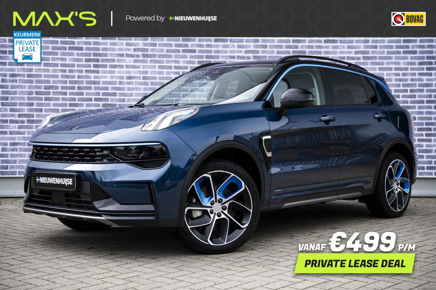 Lynk & Co 01 - Plug-in Hybrid ||| Inclusief trekhaak met 1.800 kg trekvermogen | Panoramadak | Adaptive c - AutoWereld.nl