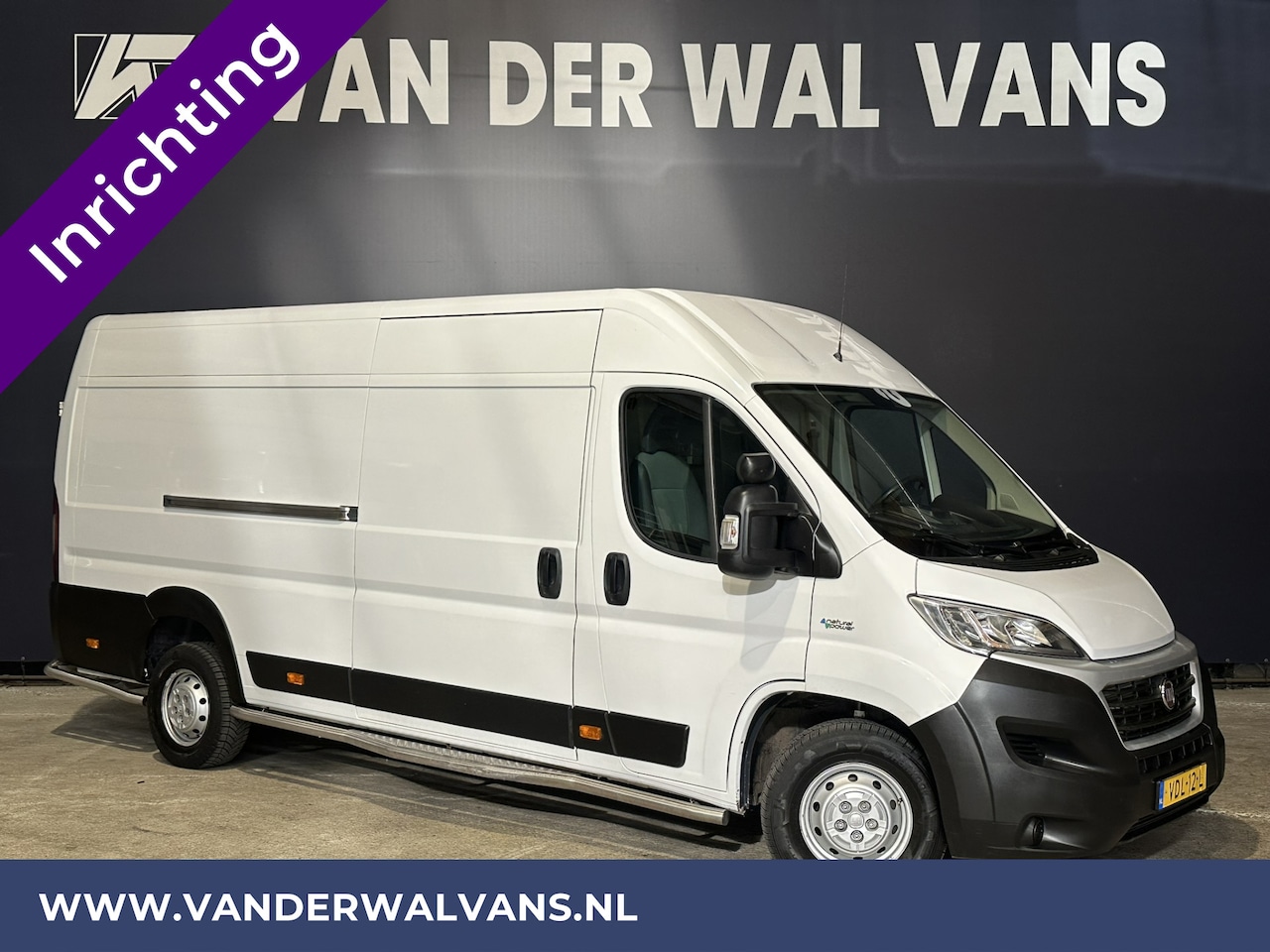 Fiat Ducato - 3.0 NP 136pk L4H2 Post NL inrichting Euro6 Airco | Camera | Sidebars | 270 graden achterde - AutoWereld.nl