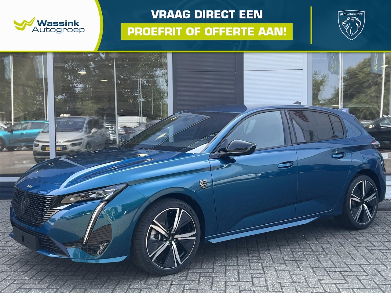 Peugeot 308 - 1.2 HYbrid 145pk e-DCS6 GT | 360 Vision & Drive Assist Plus Pack | Climate Control | Apple - AutoWereld.nl