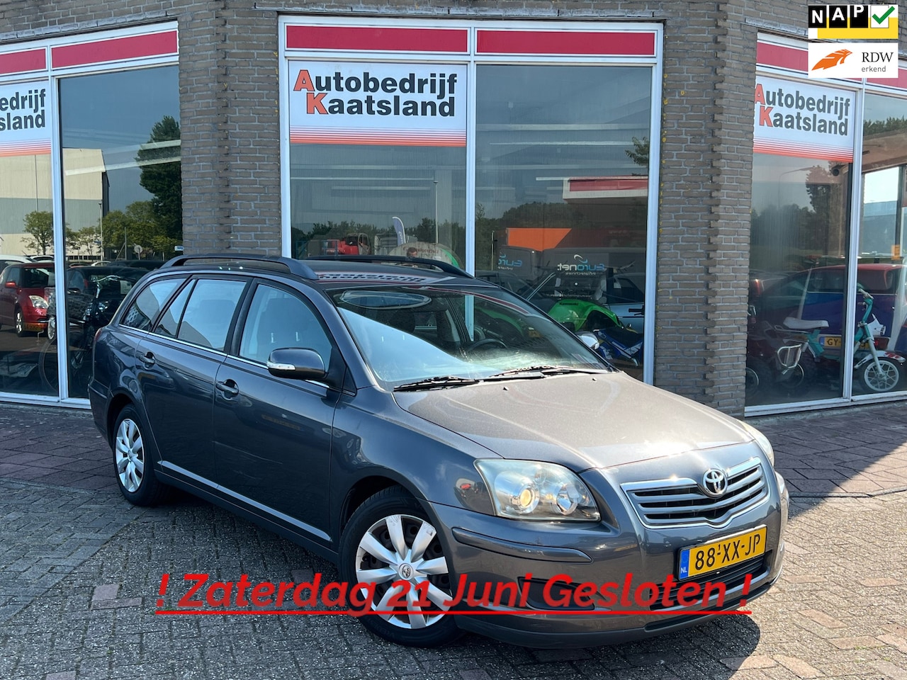 Toyota Avensis Wagon - 1.8 VVTi Terra - Airco - Trekhaak - APK: 3-2026 - AutoWereld.nl
