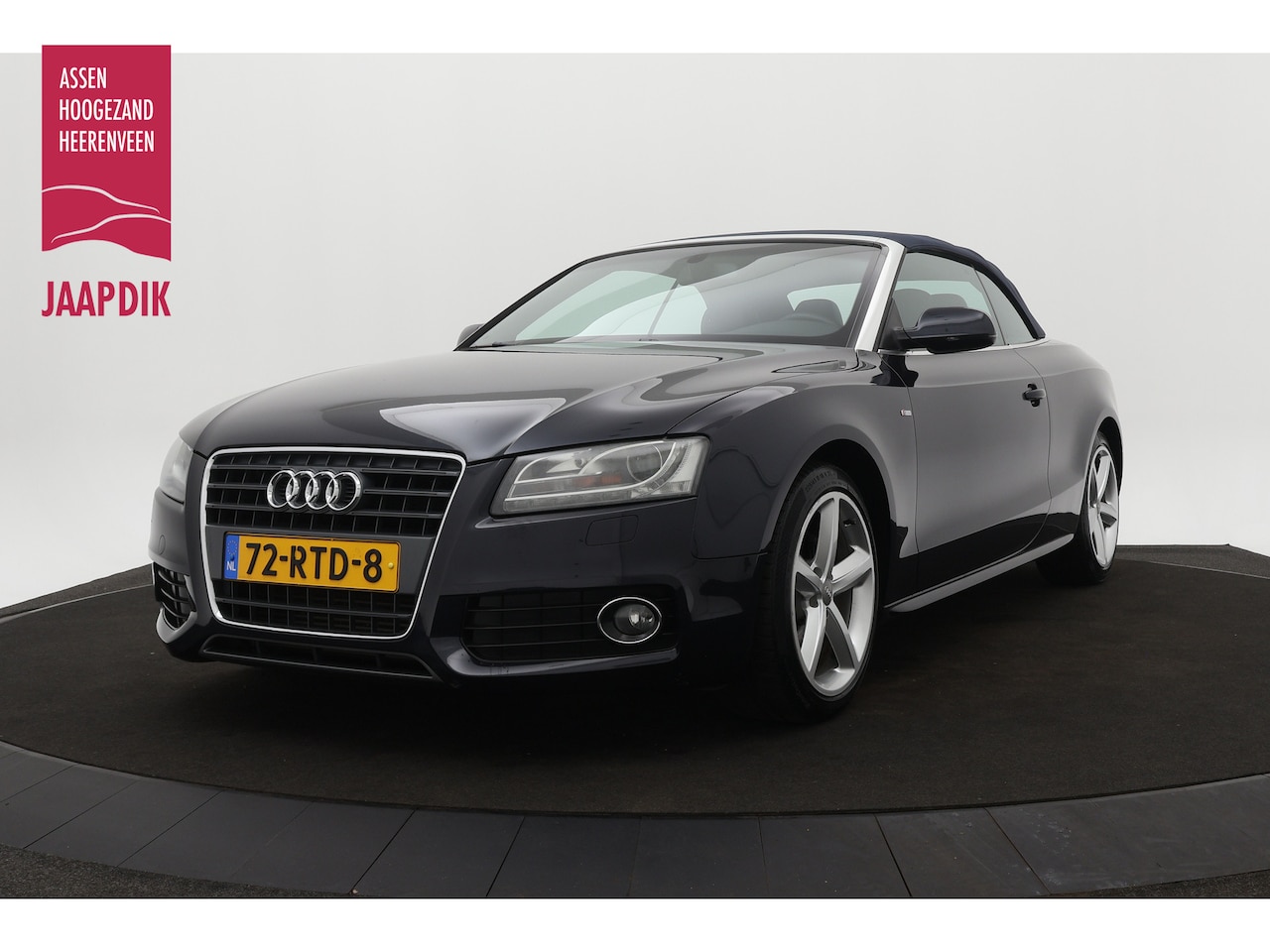 Audi A5 Cabriolet - BWJ 2011 2.0 TFSI 180 PK Pro Line S ELEKTRISCHE STOELVERSTELLING / LEER / CRUISE / LMV / P - AutoWereld.nl