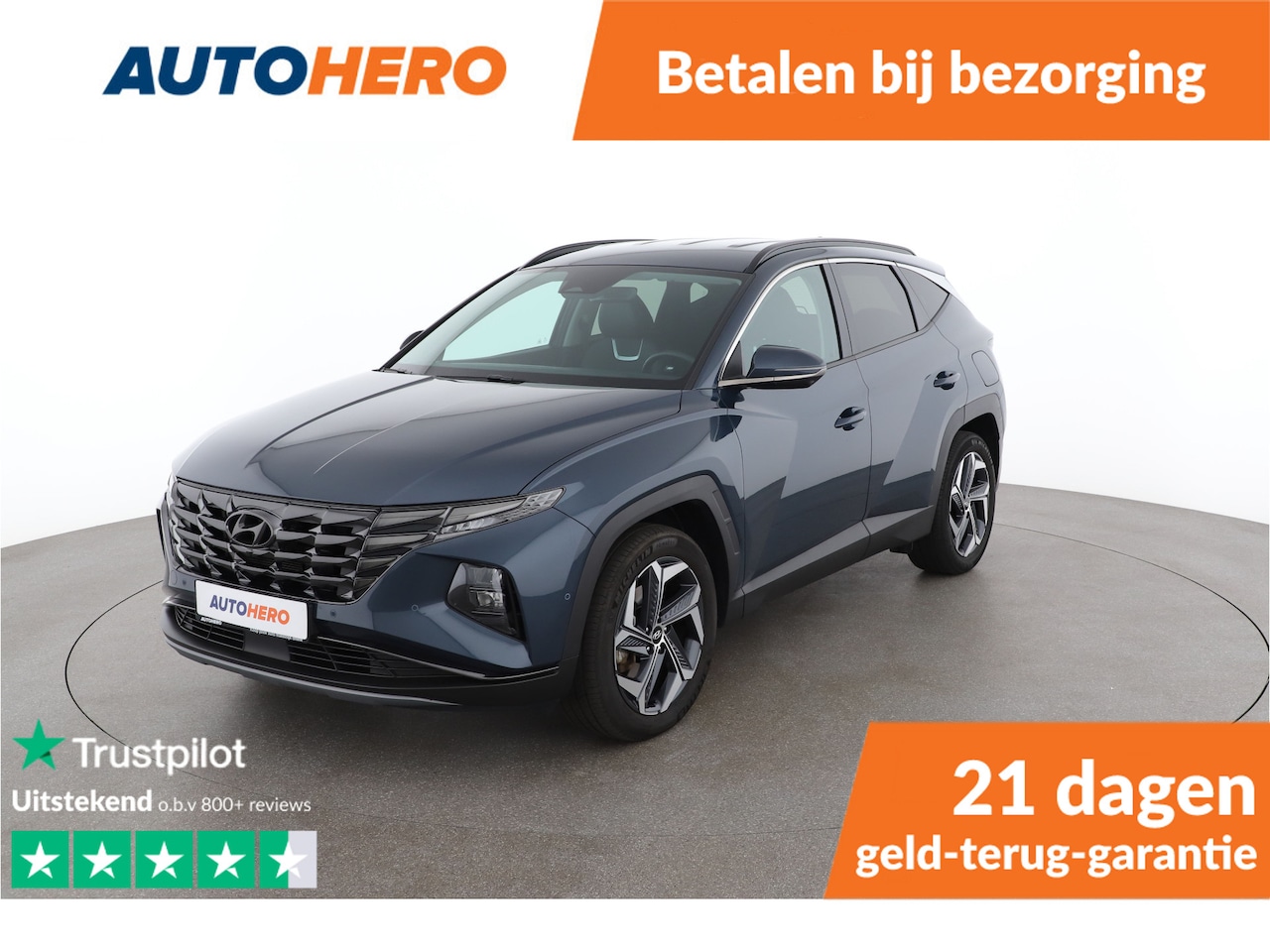 Hyundai Tucson - 1.6 T-GDI PHEV Premium 4WD 1.6 T-GDI PHEV Premium 4WD | JT03354 | - AutoWereld.nl