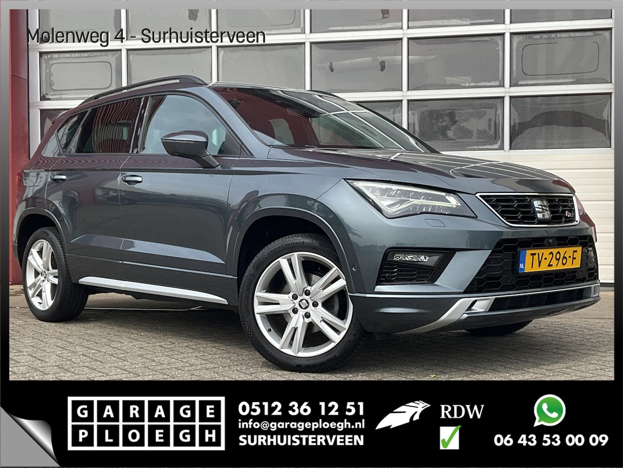 Seat Ateca - 1.5 TSI FR Automaat Business Nav/Cam Beats-Audio Carplay Led Elek.Klep Vol opties! - AutoWereld.nl