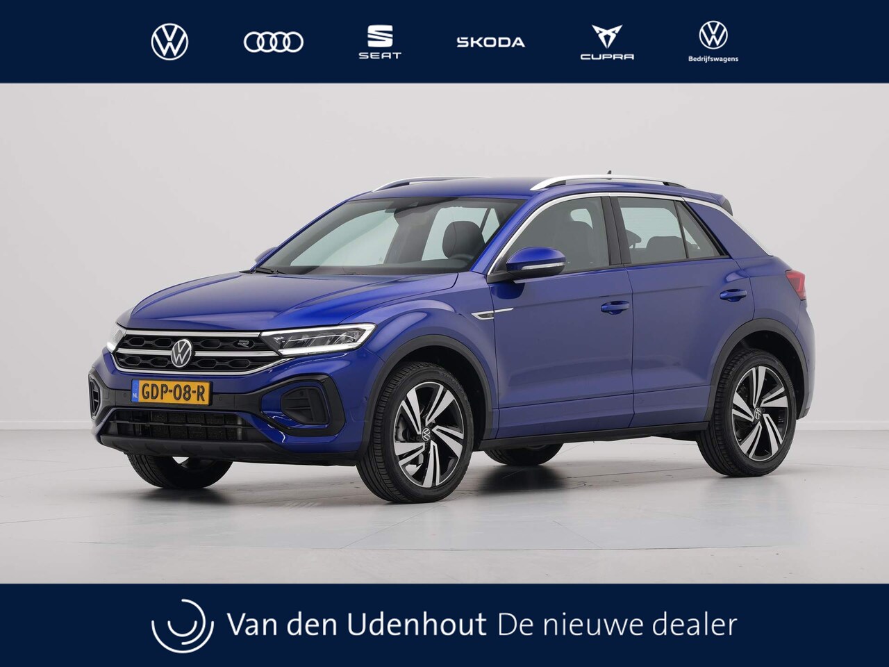 Volkswagen T-Roc - 1.5 TSI 150pk DSG R-Line Navi via App Pdc Clima Led - AutoWereld.nl