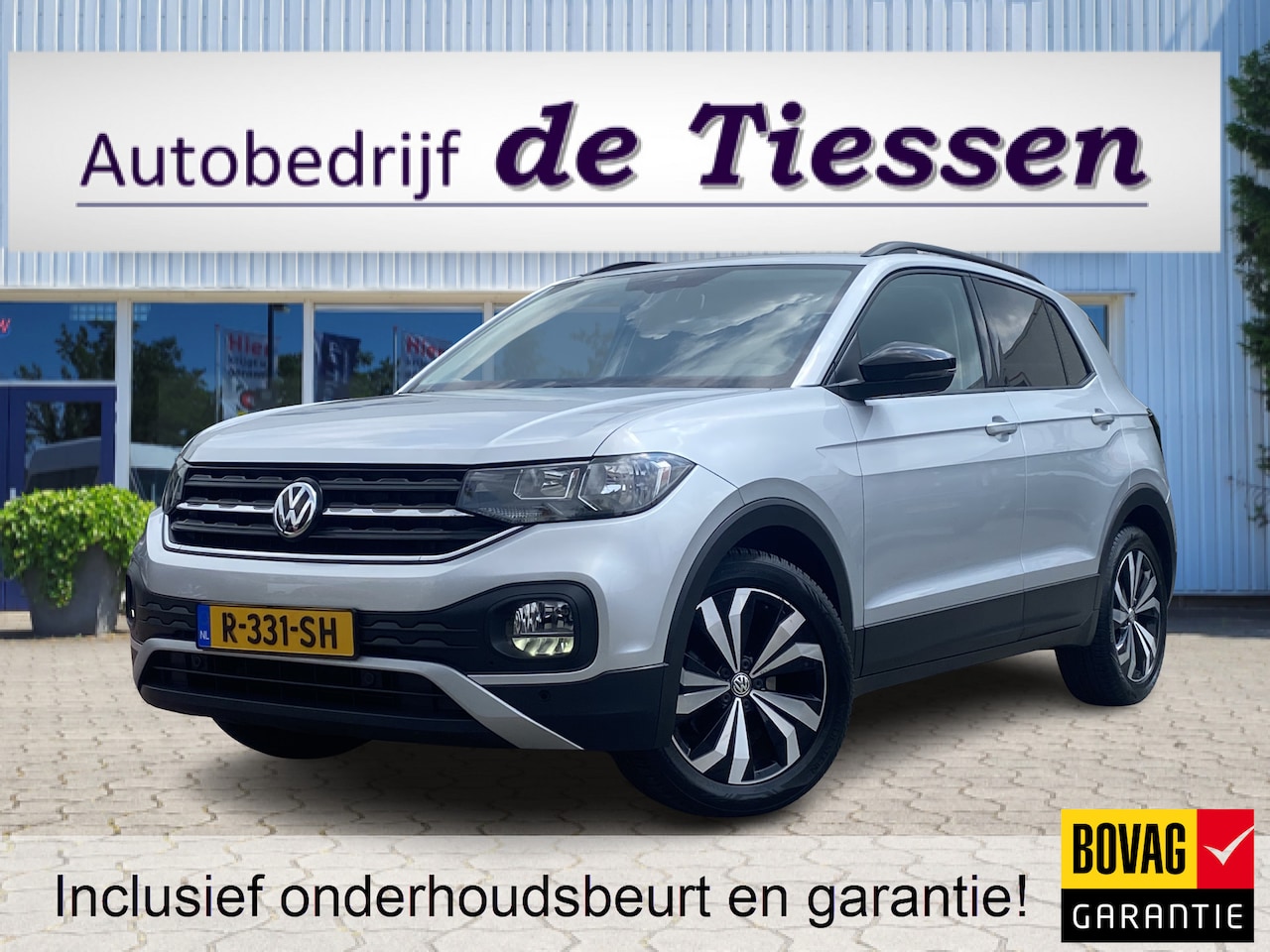Volkswagen T-Cross - 1.0 TSI Style 116PK Trekhaak, Clima, Camera, Rijklaar met beurt & garantie! - AutoWereld.nl
