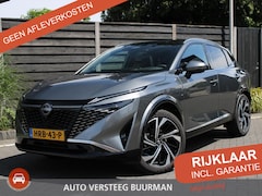 Nissan Qashqai - Tekna Plus 1.3 MHEV 158PK Xtronic Automaat Navigatie, Rondomzichtcamera, Keyless, Stoel, S